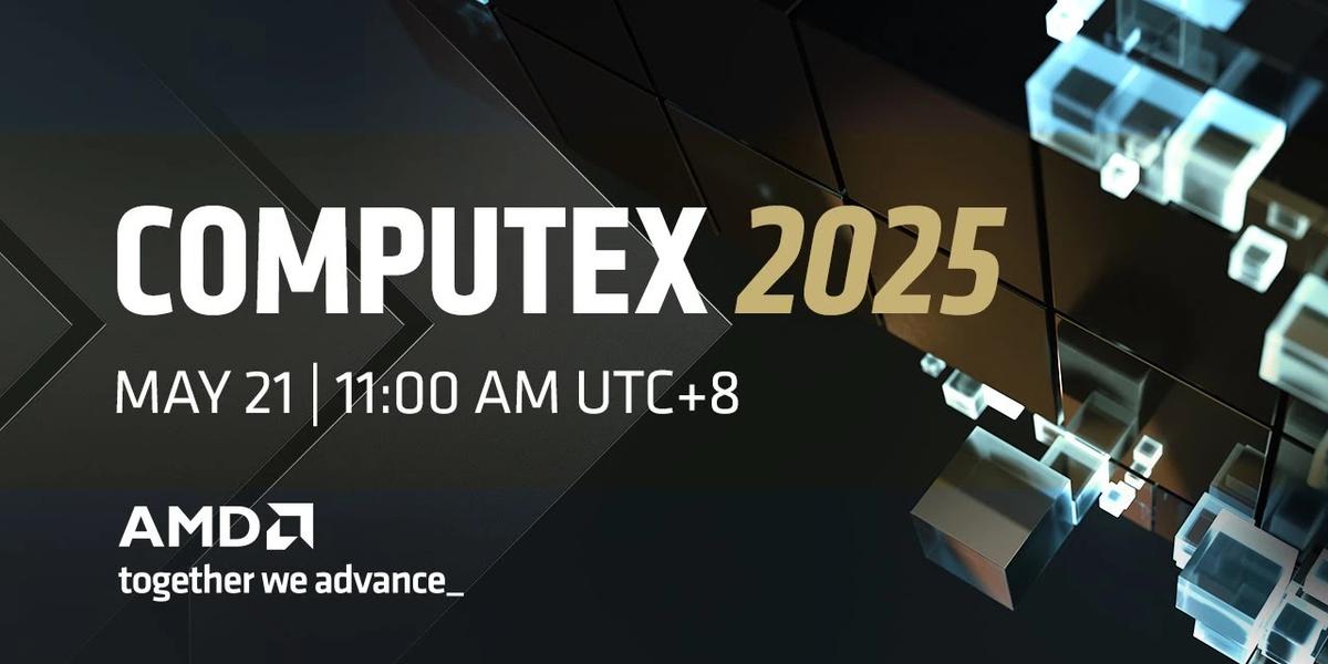 צפו כאן בשידור חי: מצגת AMD בכנס Computex 2025