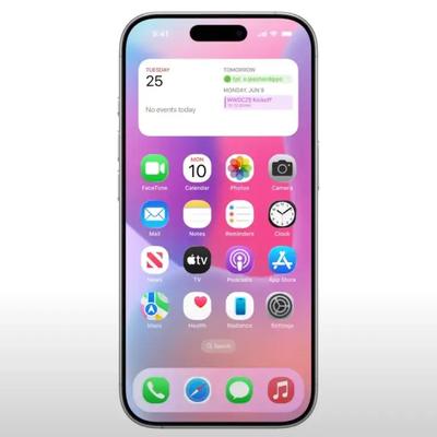 עיצוב iOS 19 דולף שוב – ונראה שאפל מצאה את הנוסחה המנצחת