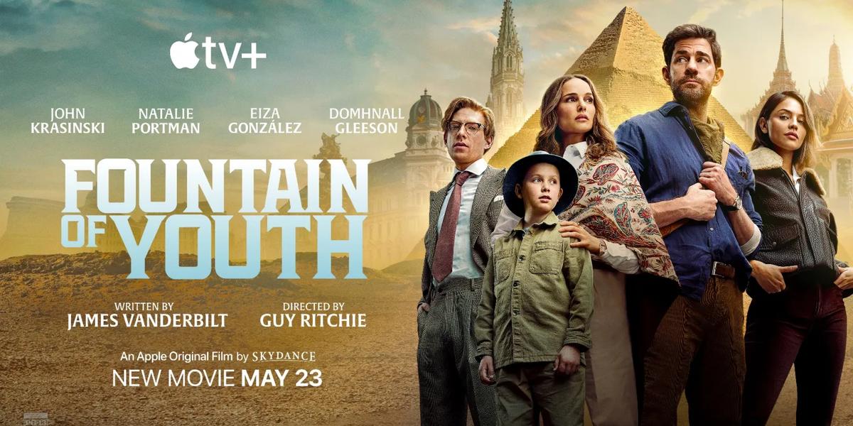 Fountain of Youth: הרפתקה חדשה עם פורטמן וקרסינסקי ב־Apple TV+