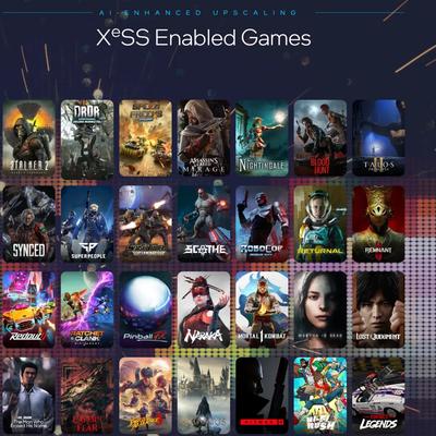 אינטל XeSS 2 (Intel XeSS 2): תמיכה ב-44 משחקים עם שיפורי AI, ועוד בדרך