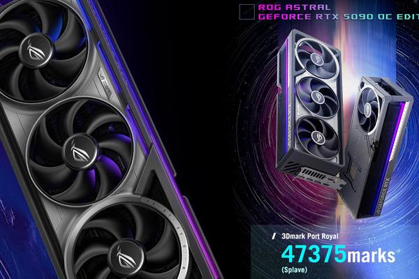שיא עולמי חדש: כרטיס ASUS ROG Astral RTX 5090 OC רושם 47,375 נקודות ב־Port Royal