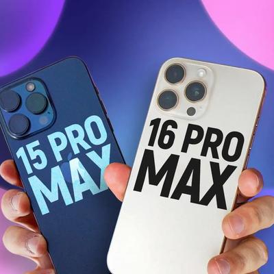 IPhone 16 Pro Max מול IPhone 15 Pro Max