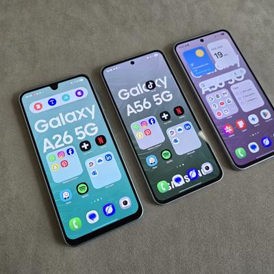 סמסונג חושפת את ה-Galaxy A56, A36 ו-A26 – איזה דגם שווה לקנות?