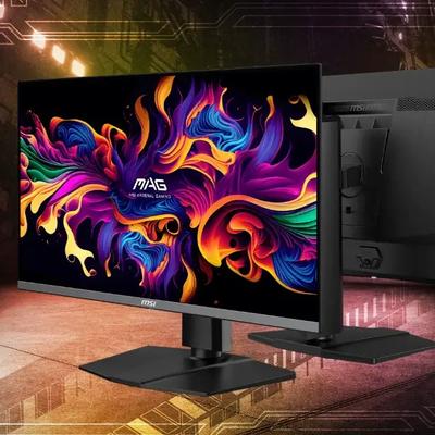 MSI חושפת מסכי גיימינג QD-OLED עם קצב רענון עד 500Hz – ראשונים בעולם