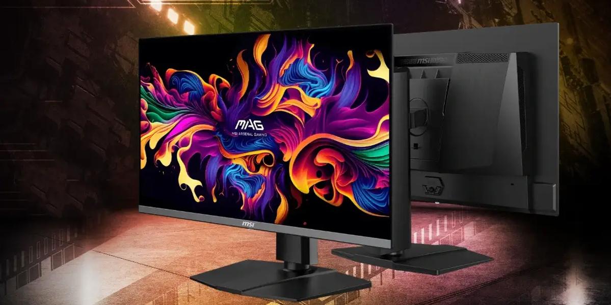MSI חושפת מסכי גיימינג QD-OLED עם קצב רענון עד 500Hz – ראשונים בעולם