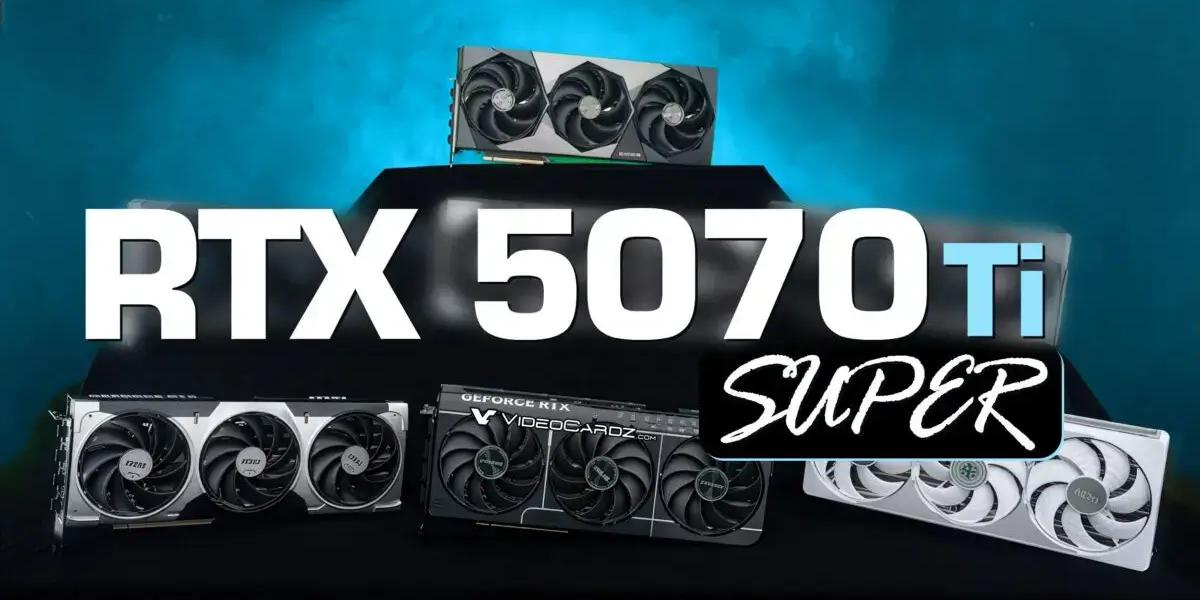 RTX 5070 Ti SUPER: אותו ביצוע, הרבה יותר זיכרון – והספק גבוה ב־16%