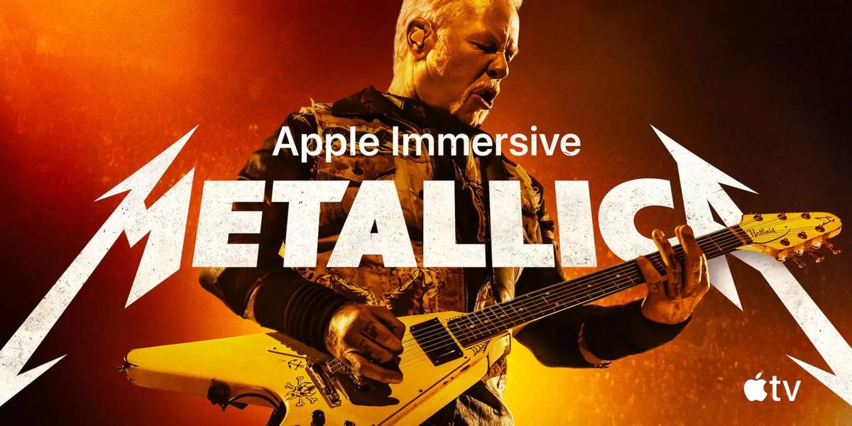 Metallica מגיעה ל-Apple Vision Pro בחוויית הופעה יוצאת דופן