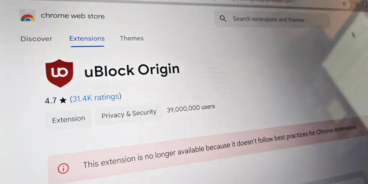 uBlock Origin כבר לא עובד ב-Chrome: מהן האלטרנטיבות הטובות ביותר ב-2025?