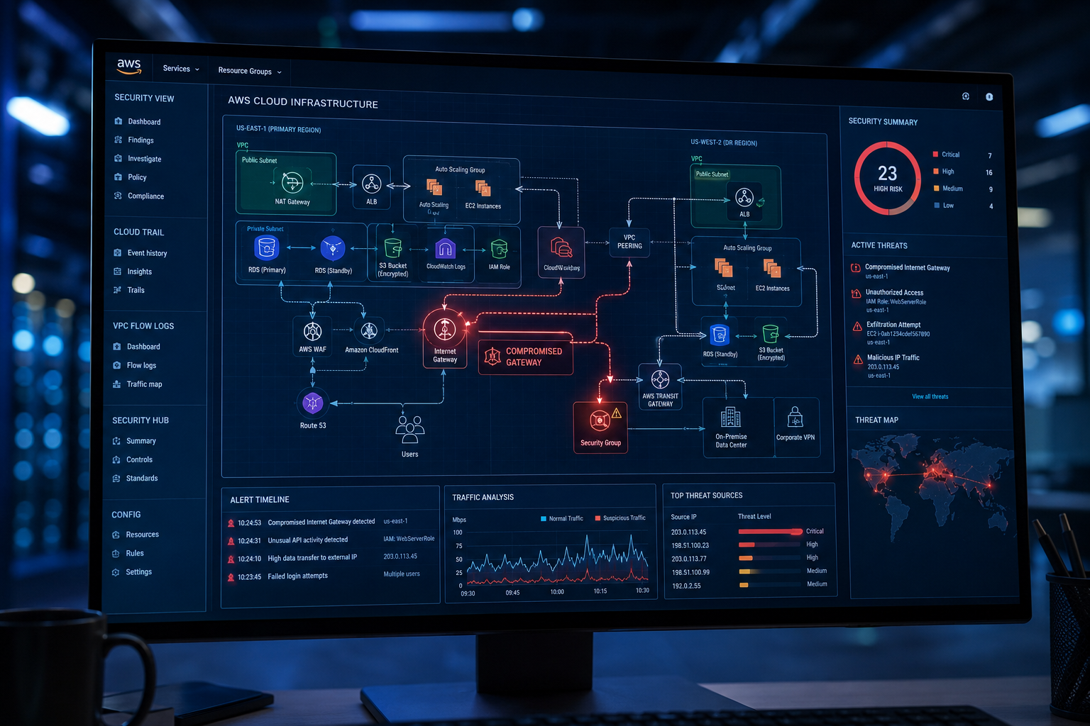 Amazon Bedrock AI Gateway Compromise: Attacker Infrastructure Hijacked for Cryptomining
