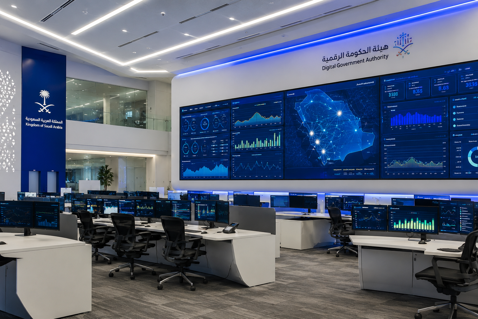 Saudi Arabia Spent $8.5bn on Digital Government in 2025 as AI Adoption Rose 20% Across Establishments