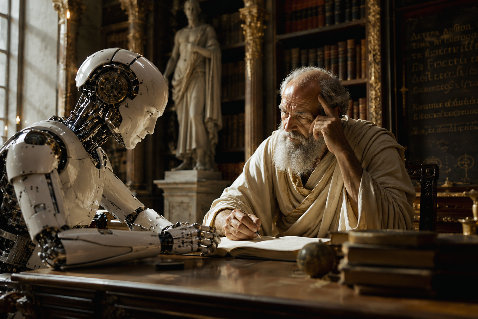 Is AI Really 'Writing'? From a Priestess to Philosophers, Ancient Authors Would Have Said No