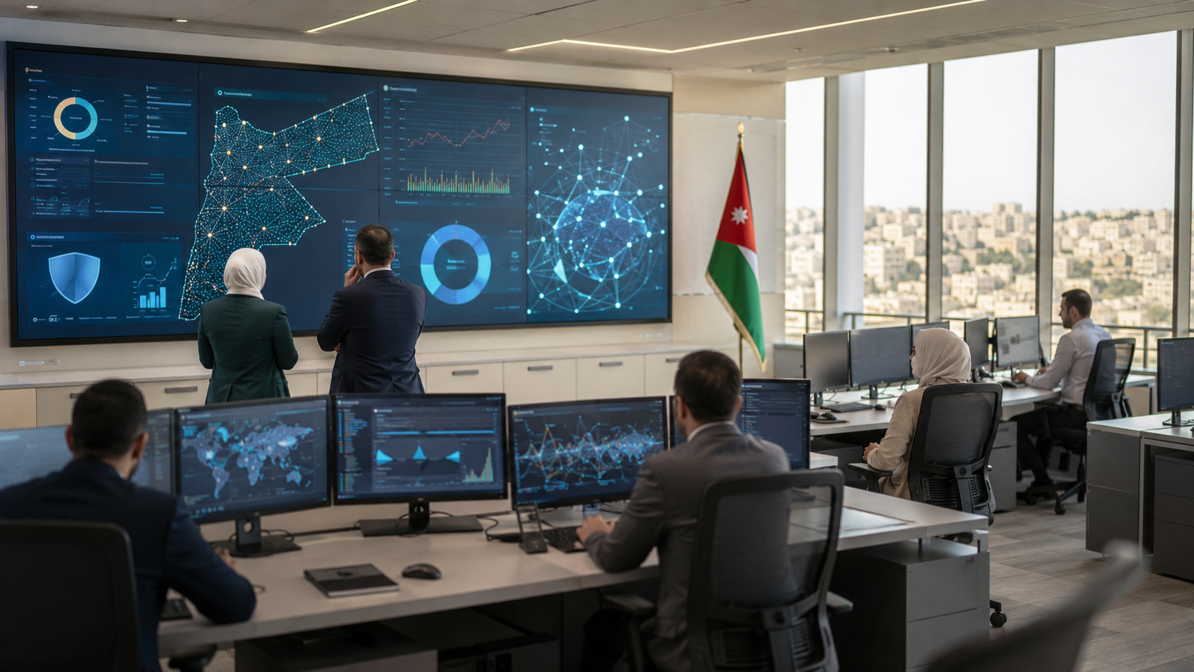 Jordan's Public Sector AI Programme: What 92% Completion Rate and Five Active AI Agent Use Cases Tell Us About MENA Government Technology