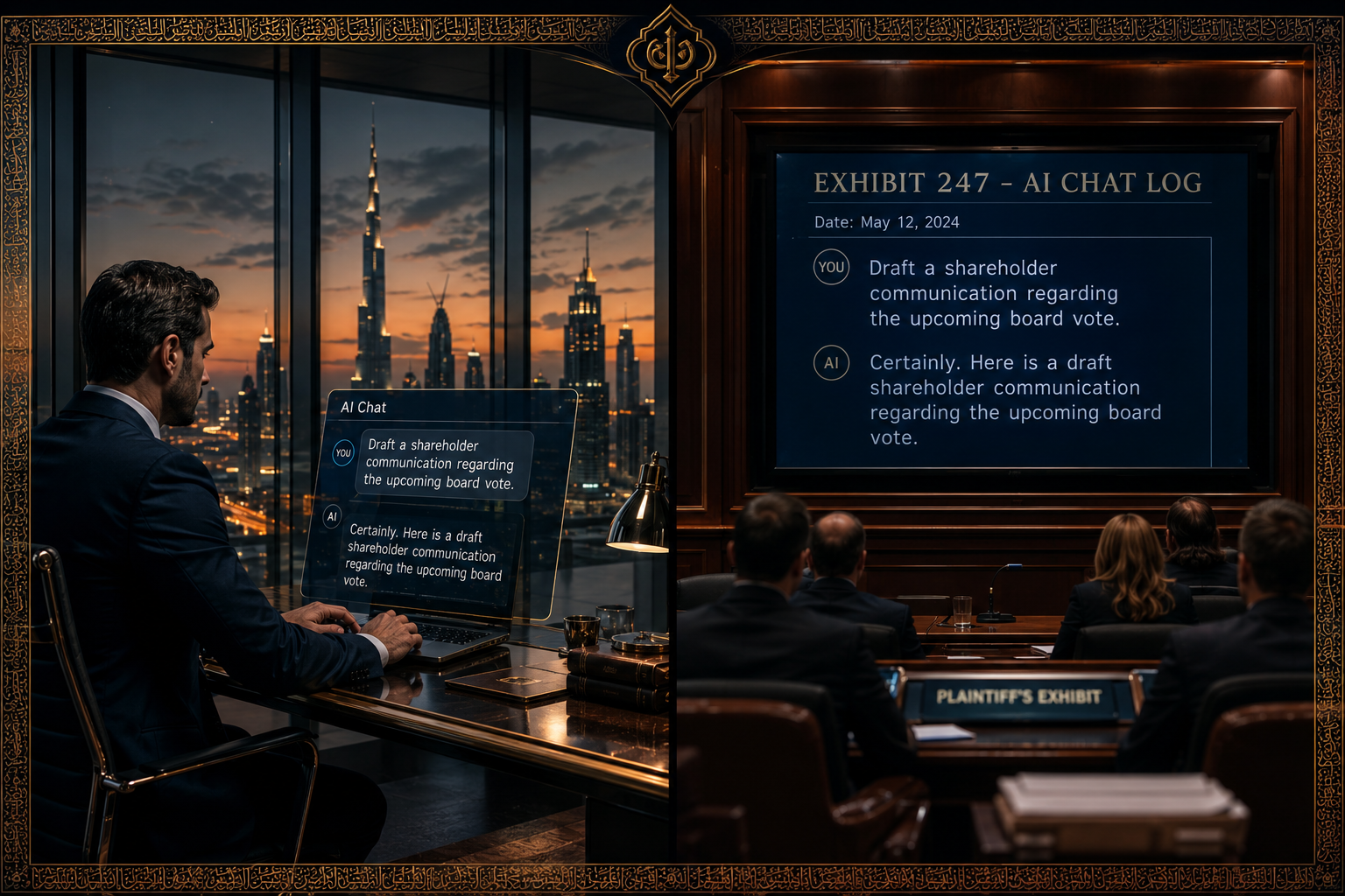 The Digital Confession Box: AI Data Privacy, Corporate Litigation, and the ‘Snitch’ Effect in the MENA Region
