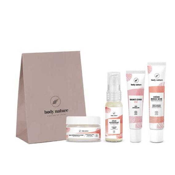 lot de 4 produits + une pochette offerte