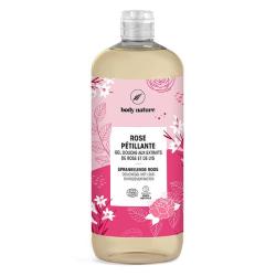 rose petillante - gel douche 1l - cosmetique