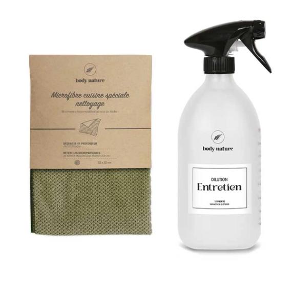 Duo cuisine - Flacon spray en verre