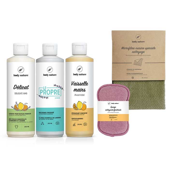 Compagnons de route : kit de produits d'entretien écologiques Compagnons de route : kit de produits d'entretien écologiques