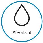 absorbant - propriete de la microfibre