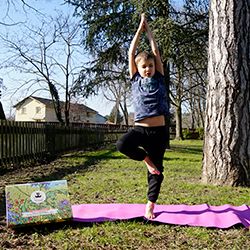 posture de yoga l'arbre