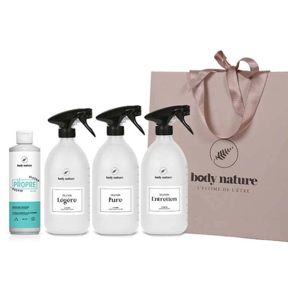 le propre lavandin + 3 flacons spray + un sac offert