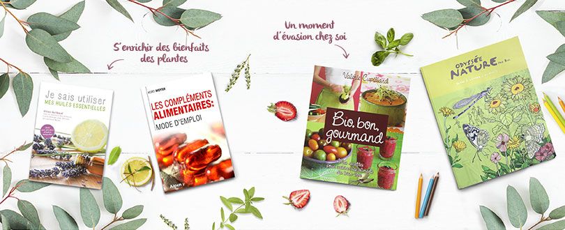 promotion livre coloriage, recette et complement alimentaire