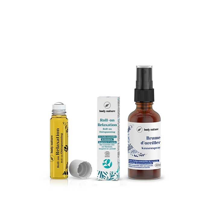 DUO BRUME D'OREILLER + ROLL-ON RELAXATION