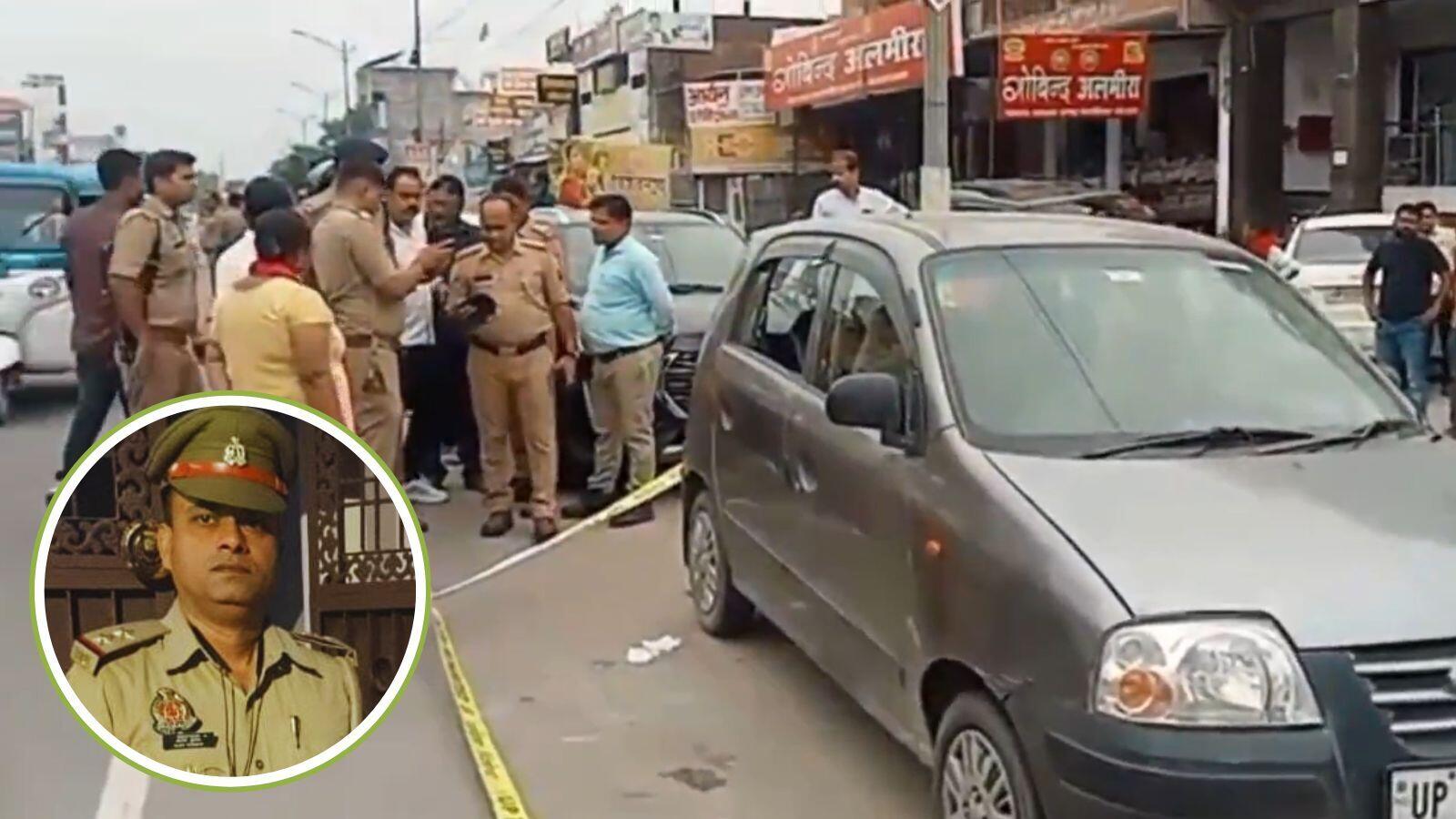 लखनऊ में पुलिस दरोगा अजय कुमार का शव कार से मिला; गाजीपुर थाने में तैनात थे, हड़कंप
