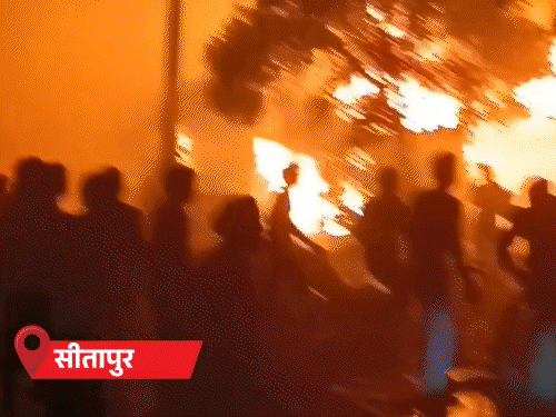 उत्तर प्रदेश में आंधी-बारिश से 12 की मौत, मां-बेटी जिंदा जलीं: कानपुर में पेड़-पोल उखड़े