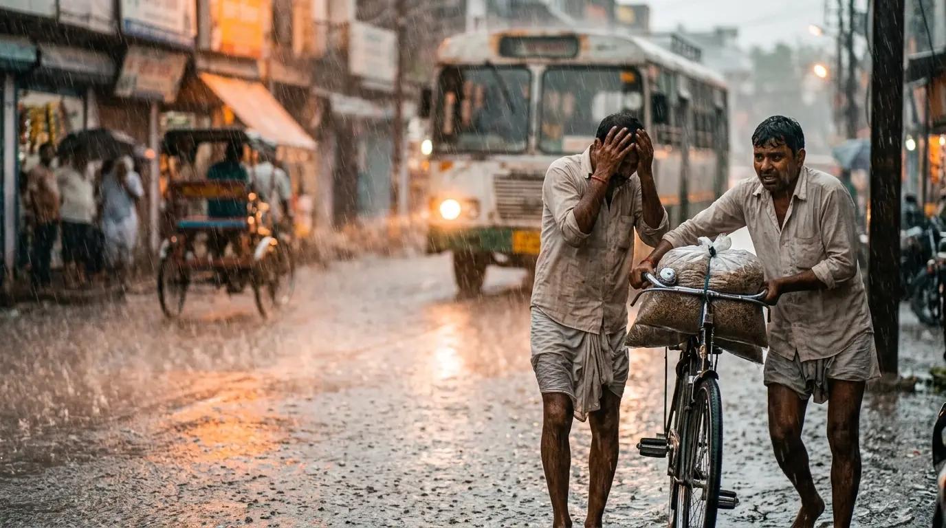 उत्तर प्रदेश में मौसम का मिजाज बदला: आगामी दिनों में बारिश, तेज हवा और बिजली गिरने की चेतावनी