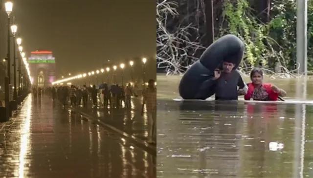 उत्तर प्रदेश और बिहार में मौसम की मार: 65 घंटे की भारी बारिश के बाद बाढ़ का खतरा और हिमाचल-उत्तराखंड में बर्फबारी