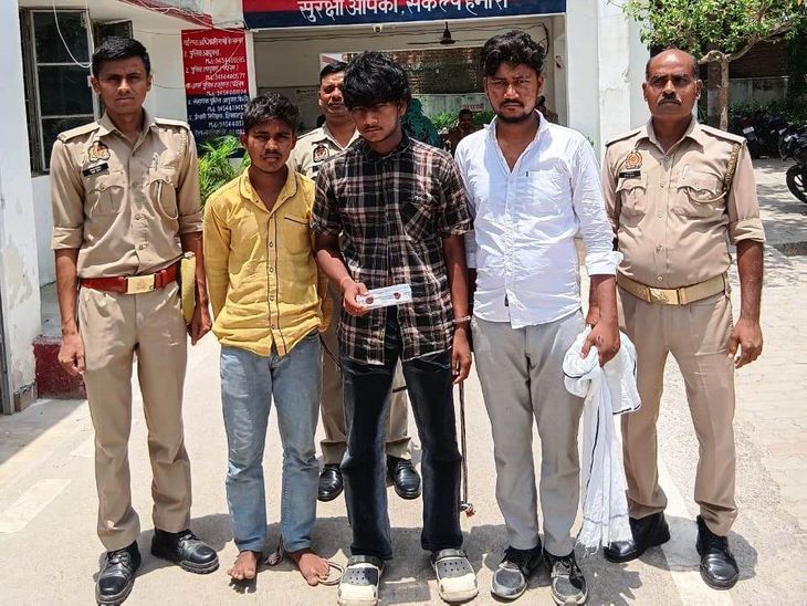 कानपुर में लूट के प्रयास में तीन अभियुक्तों की गिरफ्तारी, शिवराजपुर पुलिस ने डीसीपी पश्चिम के आदेश पर की कार्रवाई
