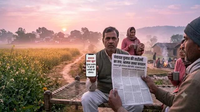 उत्तर प्रदेश पंचायत चुनाव की तिथियां तय होने की वायरल खबर का सच: राज्य निर्वाचन आयोग ने स्पष्ट किया वास्तविक स्थिति