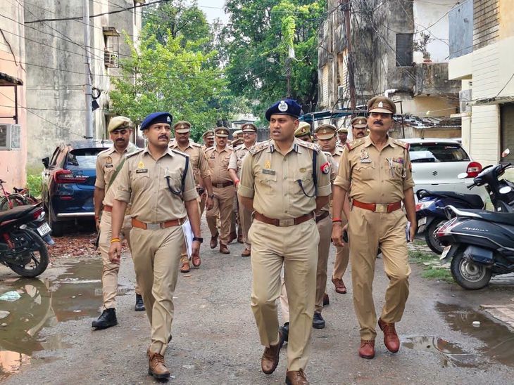 संयुक्त पुलिस आयुक्त ने गुडम्बा थाने का निरीक्षण किया, कानून-व्यवस्था सुदृढ़ करने के दिए निर्देश