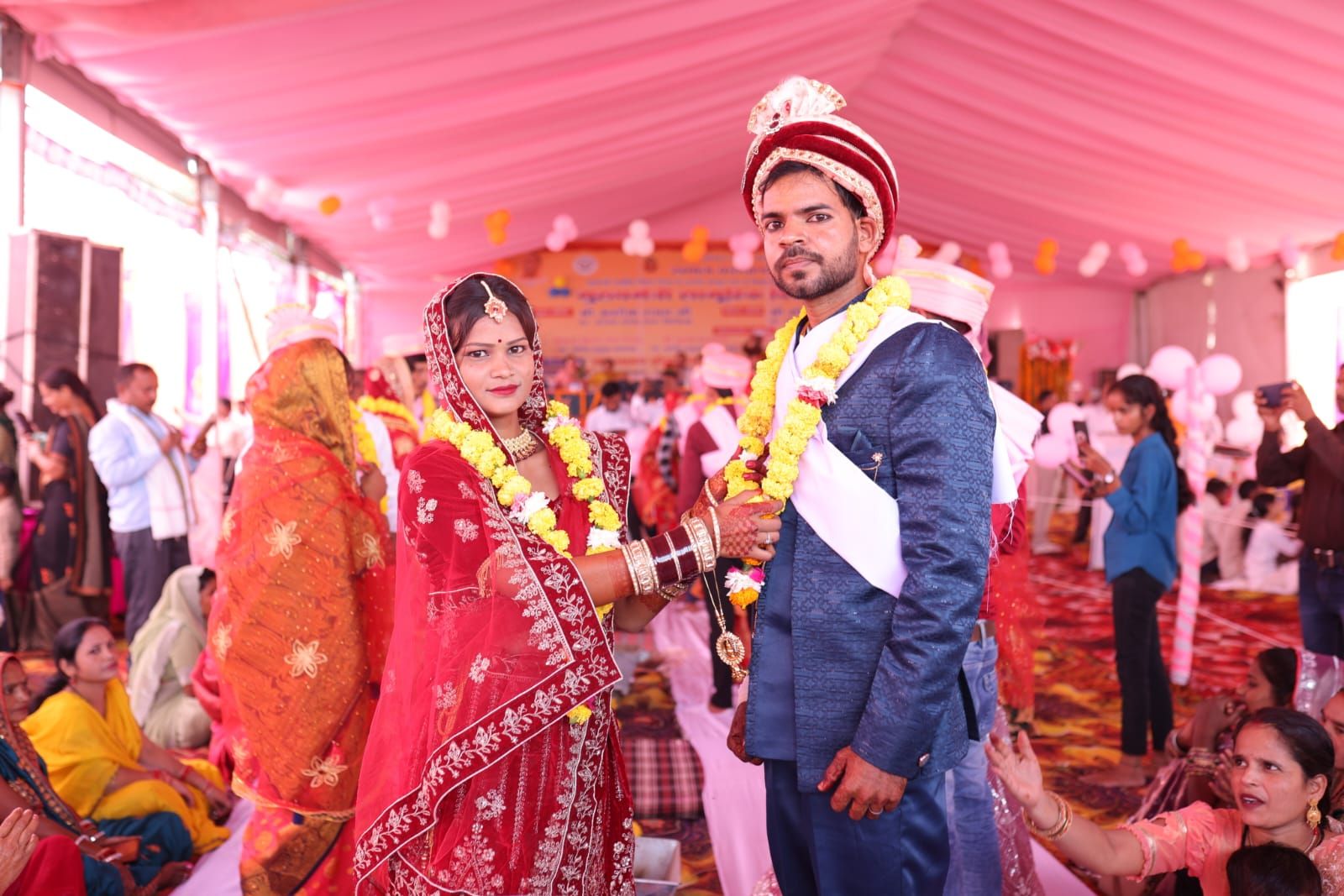 कानपुर में सामूहिक विवाह का भव्य आयोजन, 188 जोड़ों ने थामा एक-दूजे का हाथ
