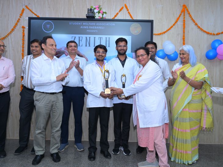 एम्स रायबरेली में 'जेनिथ' उत्सव का सफल समापन, 200 से अधिक छात्रों को सिमुलेशन मॉडल्स के माध्यम से प्रशिक्षण