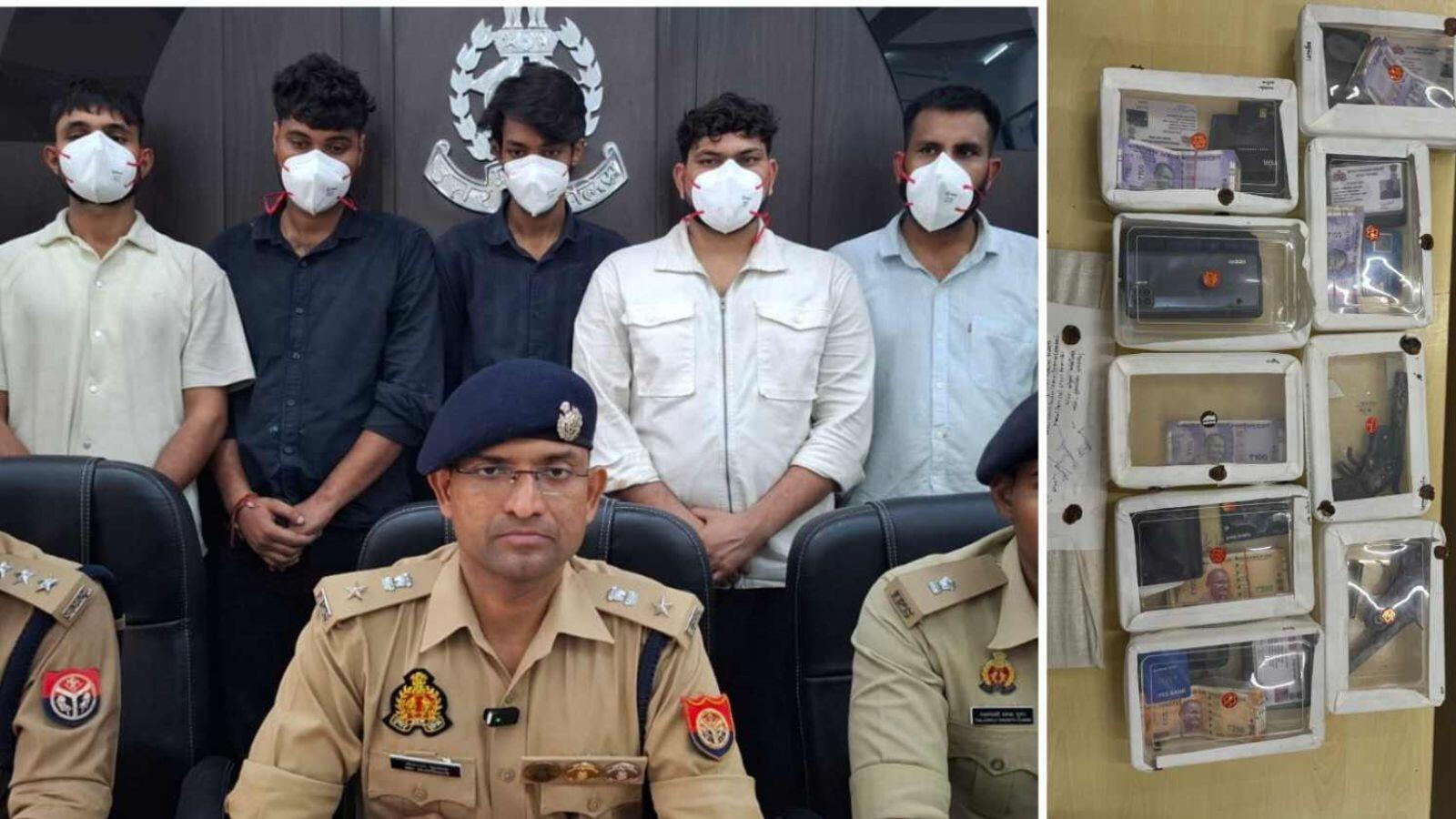 लखनऊ में फर्जी पुलिस की वर्दी पहनकर कारोबारी का अपहरण और 13 लाख रुपये की फिरौती की वसूली, पुलिस ने 6 आरोपियों को किया गिरफ्तार