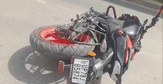 कानपुर के बर्रा बाइपास पर गंभीर सड़क हादसा, एक की मौत, दो गंभीर घायल