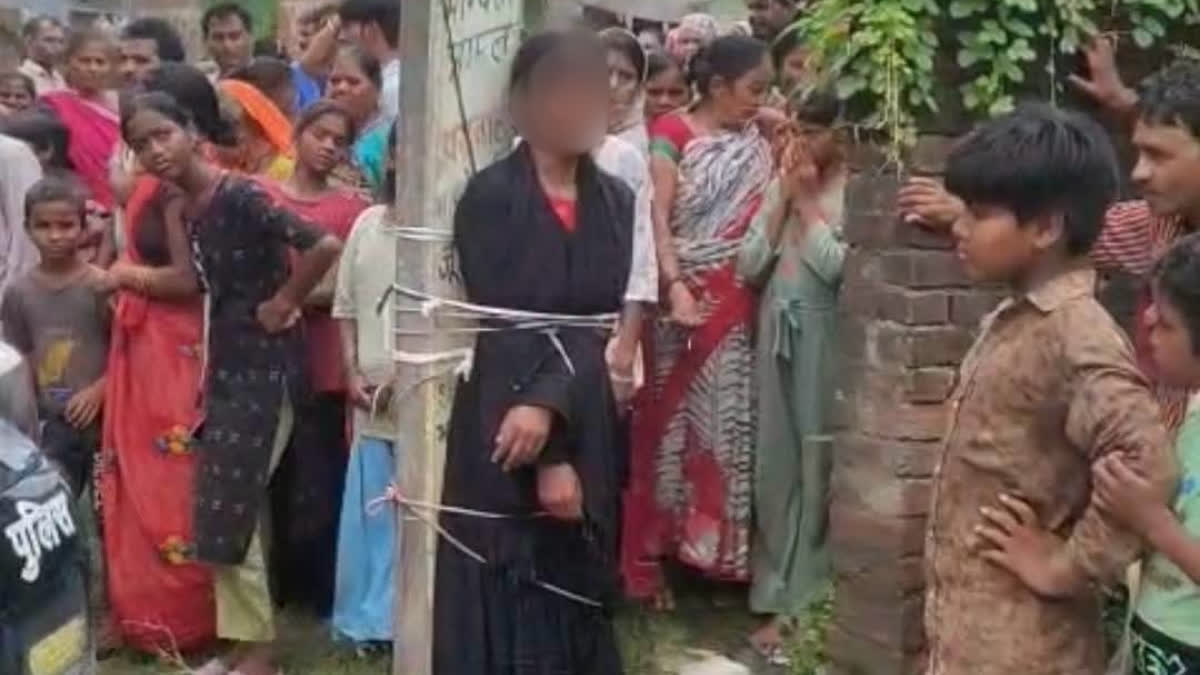 लखीमपुर में बुर्काधारी महिला की गिरफ्तारी: पलिया में घर में घुसने के बाद स्थानीय लोगों ने की कार्रवाई