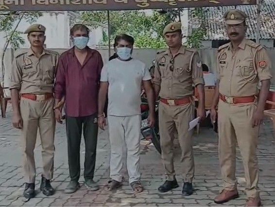 हरदोई पुलिस ने दो इनामी गुंडों को पकड़ा, फर्जी दस्तावेजों से अवैध वसूली करने वाले गिरोह का भंडाफोड़