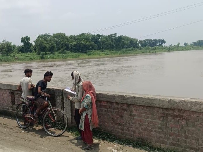लखीमपुर में शारदा नहर में युवक का दुखद अंत: रेलिंग के पास खड़े होकर हुआ बहाव में समाना