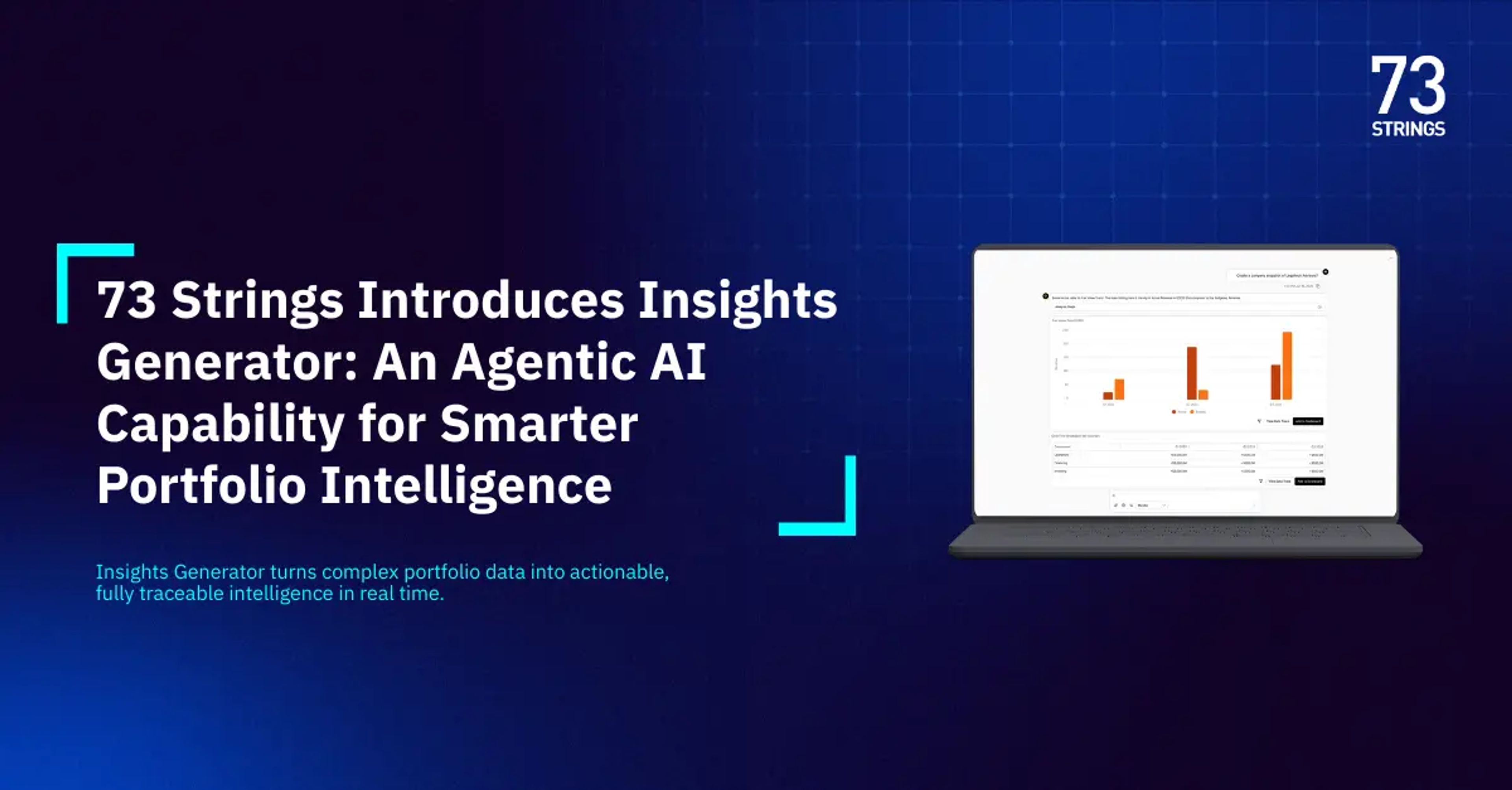 73 Strings launches insights generator