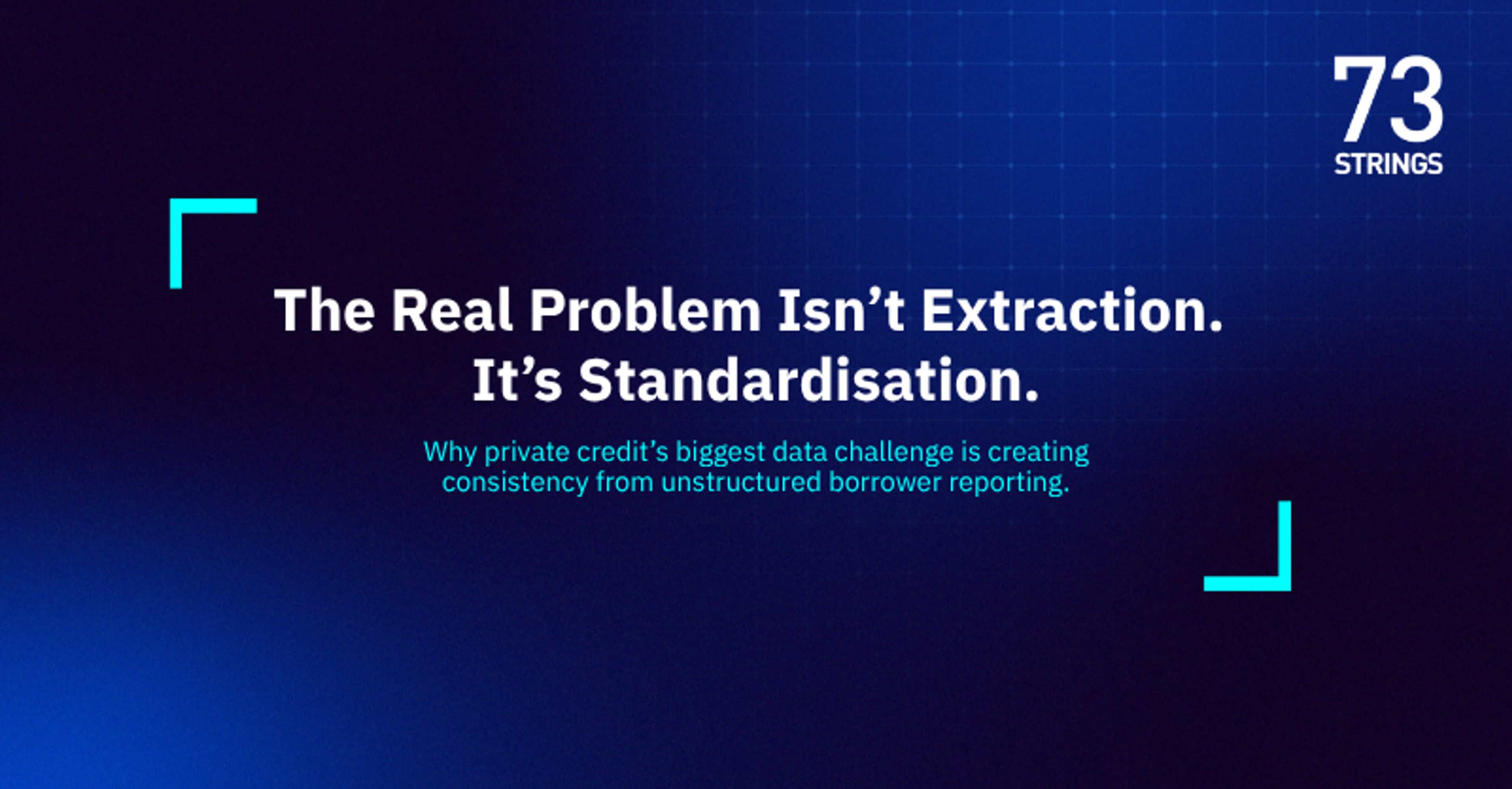 Private Credit Doesn’t Have an Extraction Problem. It Has a Consistency Problem.