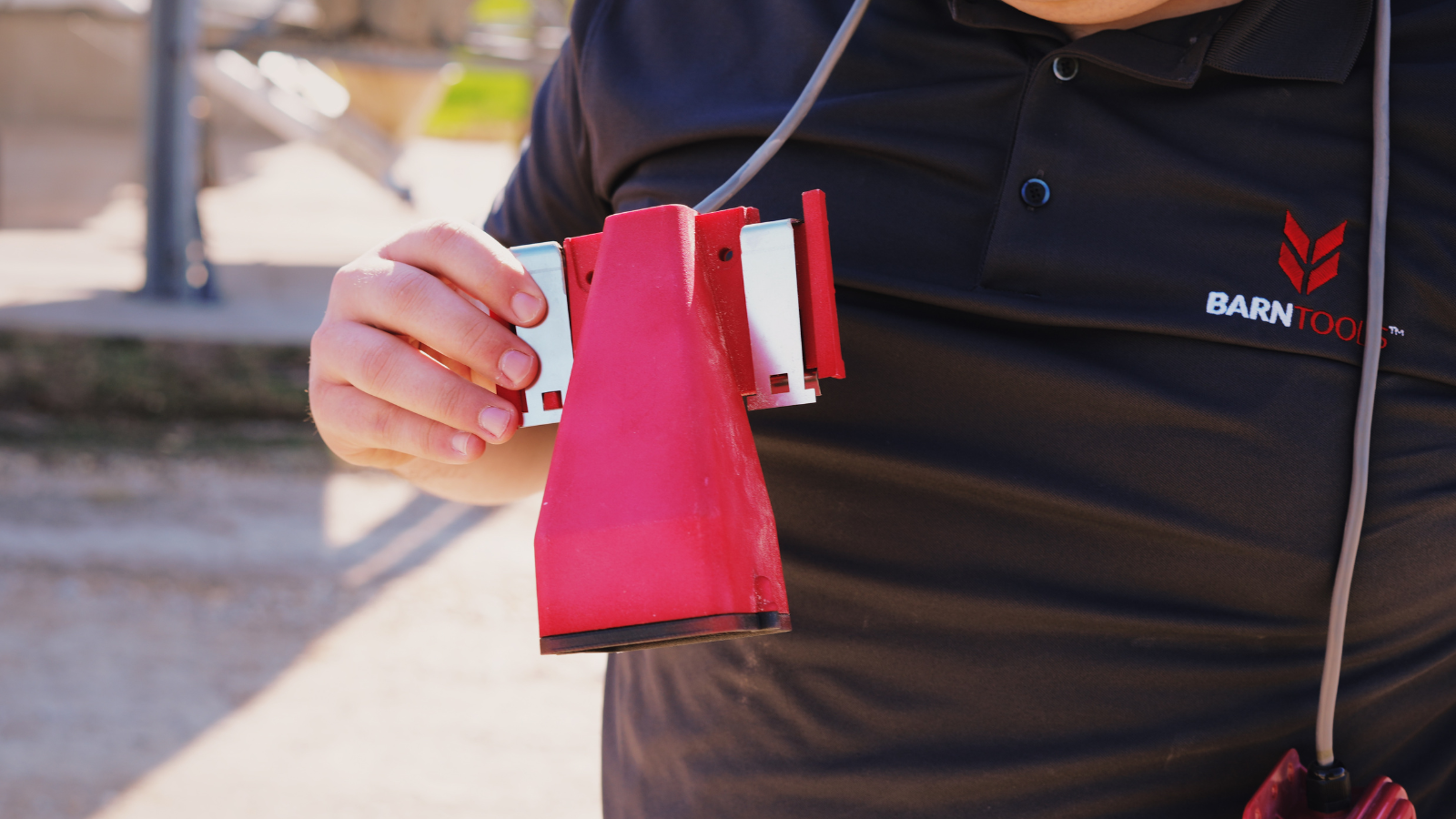 BinTalk Feed Sensor In Hand