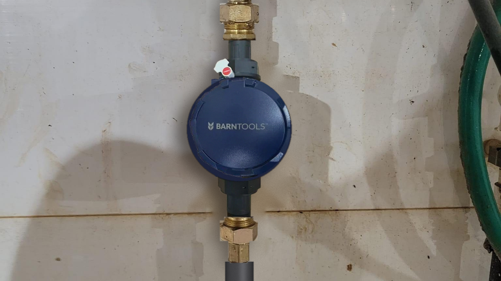 barntools water meter installed