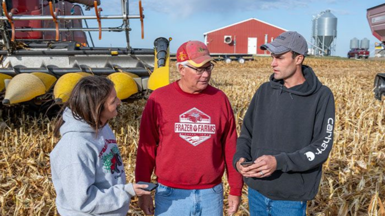 farmers in field