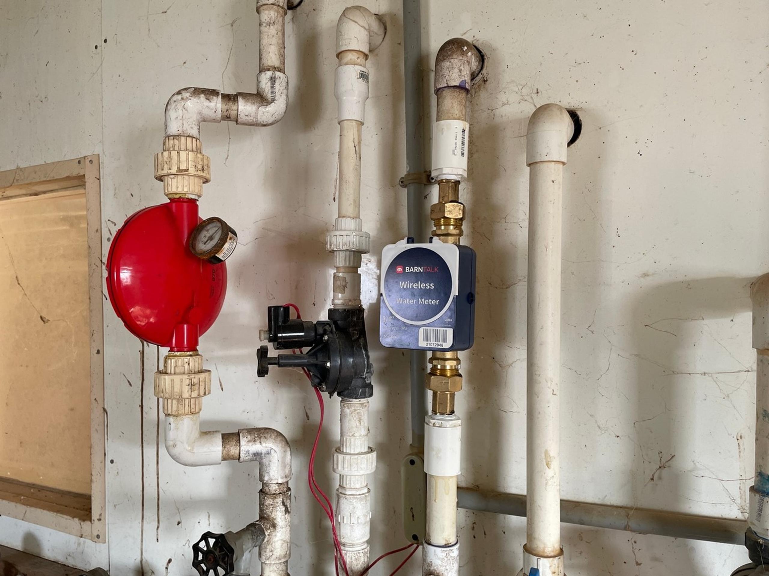 BarnTools Water Meter Installed