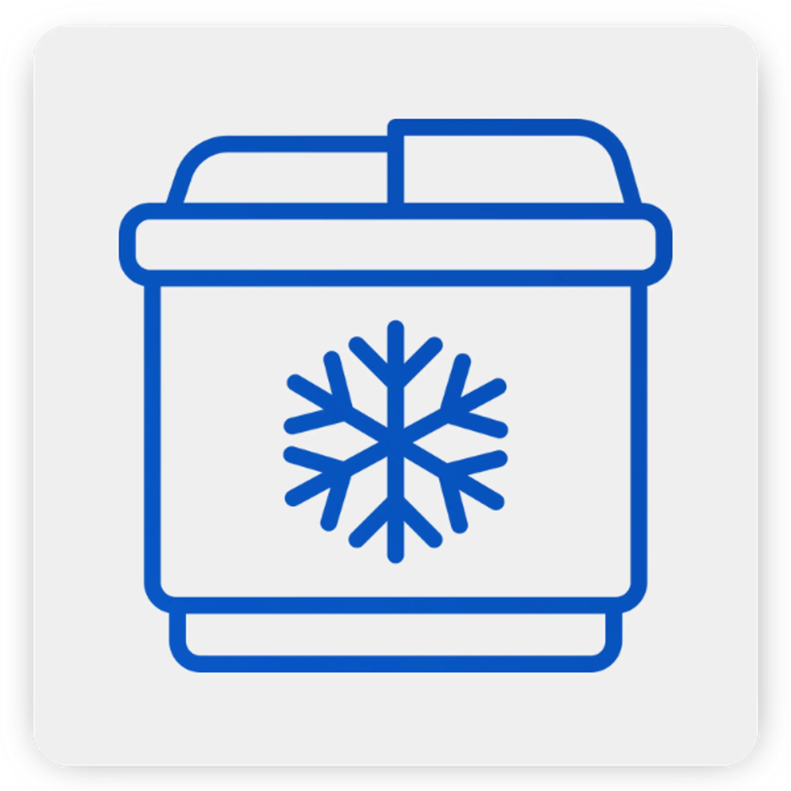 Icon of a freezer