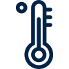 thermometer key icon