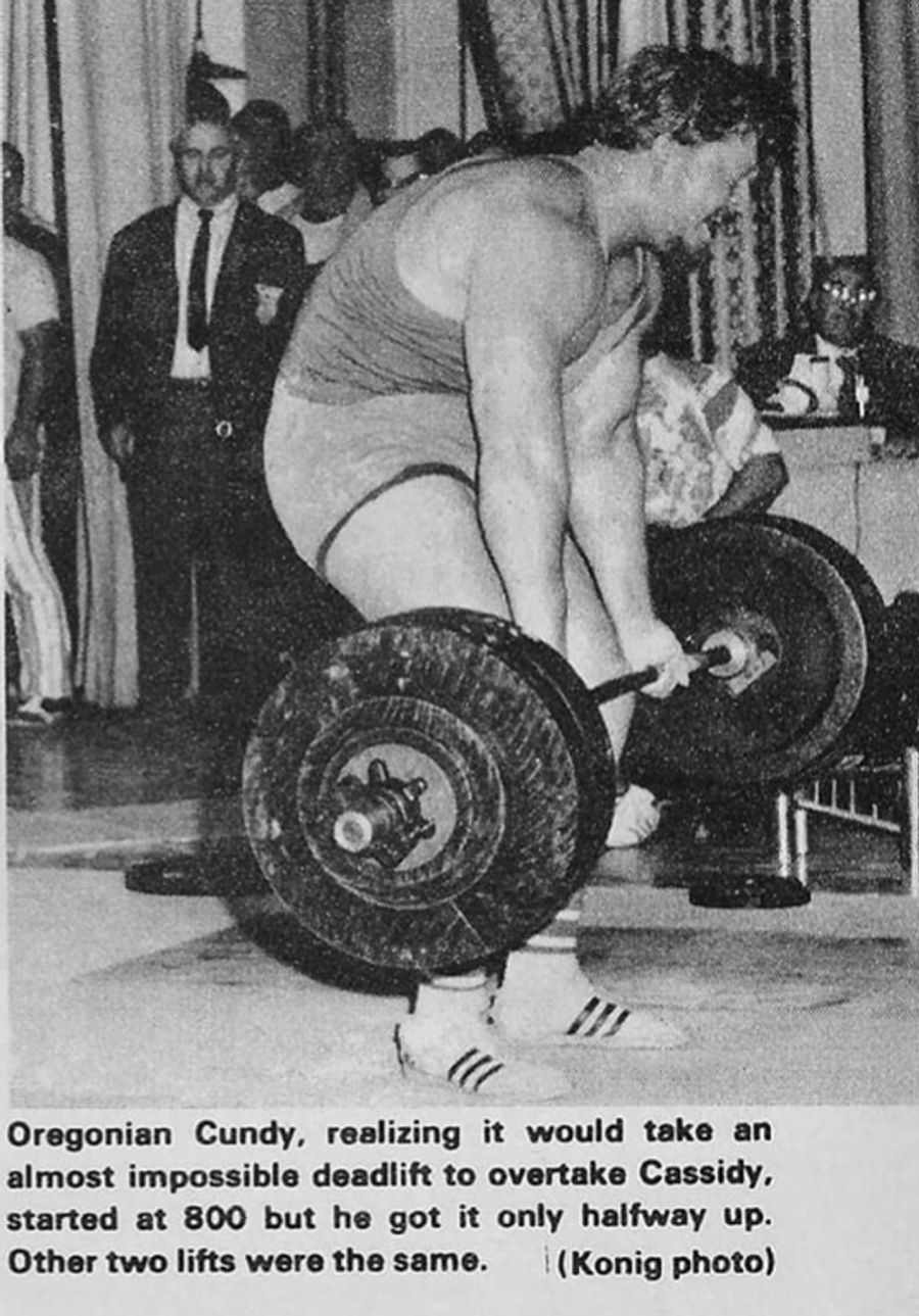 Don Cundy – Först till 800 lbs / 363 kg Marklyft