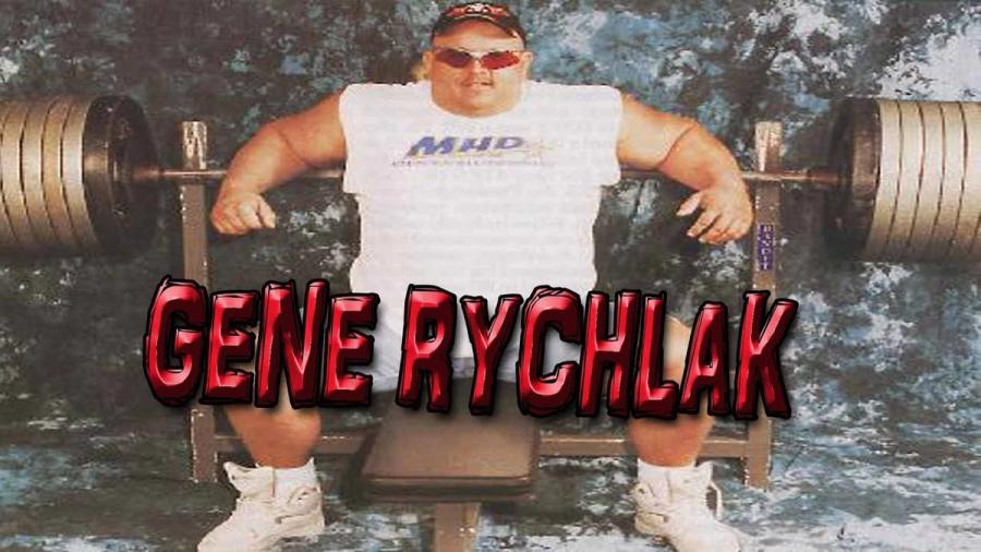 Gene Rychlak, första mannen att bänka 1000 lbs DÖD